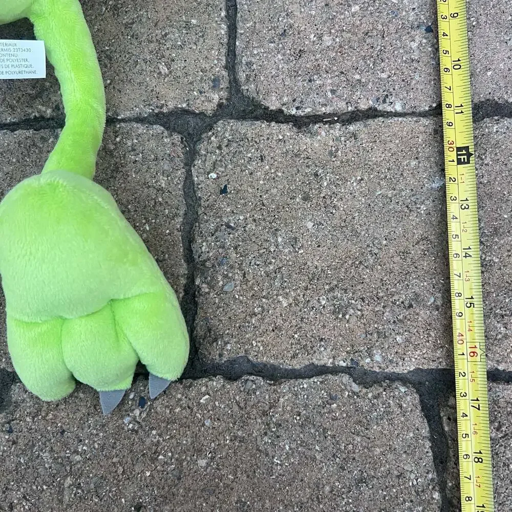 Y2K 2000s Disney Store Pixar Monsters Inc. Mike Wazowski Plush Stuffed Toy 16”